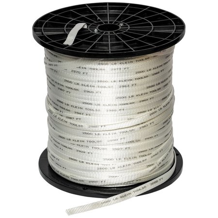 KLEIN TOOLS Conduit Measuring Pull Tape, 2500-Pound x 3000-Foot 50142